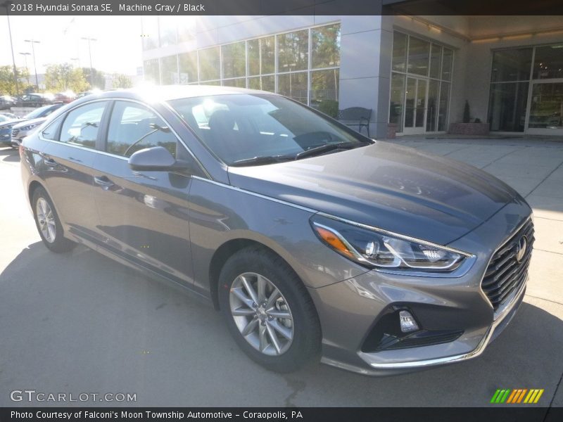 Machine Gray / Black 2018 Hyundai Sonata SE