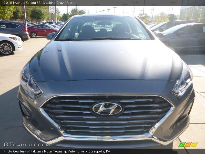 Machine Gray / Black 2018 Hyundai Sonata SE
