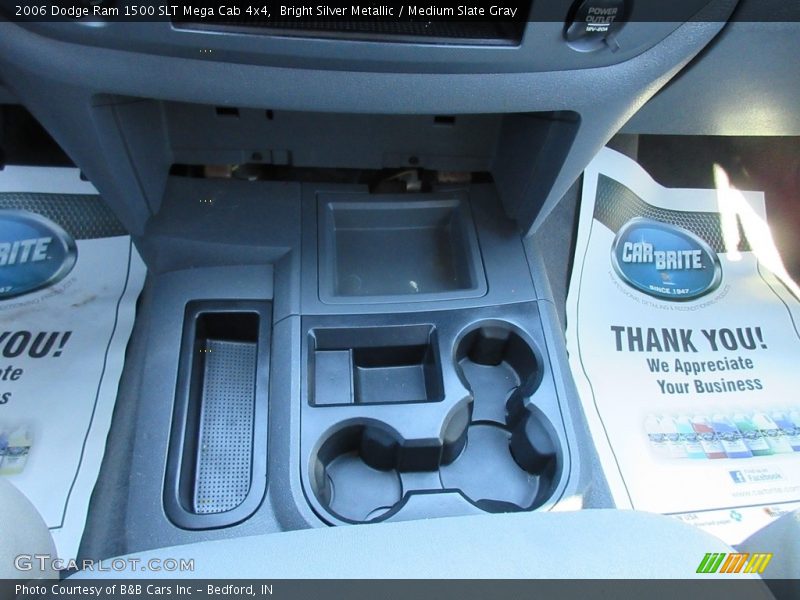 Bright Silver Metallic / Medium Slate Gray 2006 Dodge Ram 1500 SLT Mega Cab 4x4