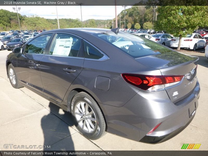 Machine Gray / Black 2018 Hyundai Sonata SE