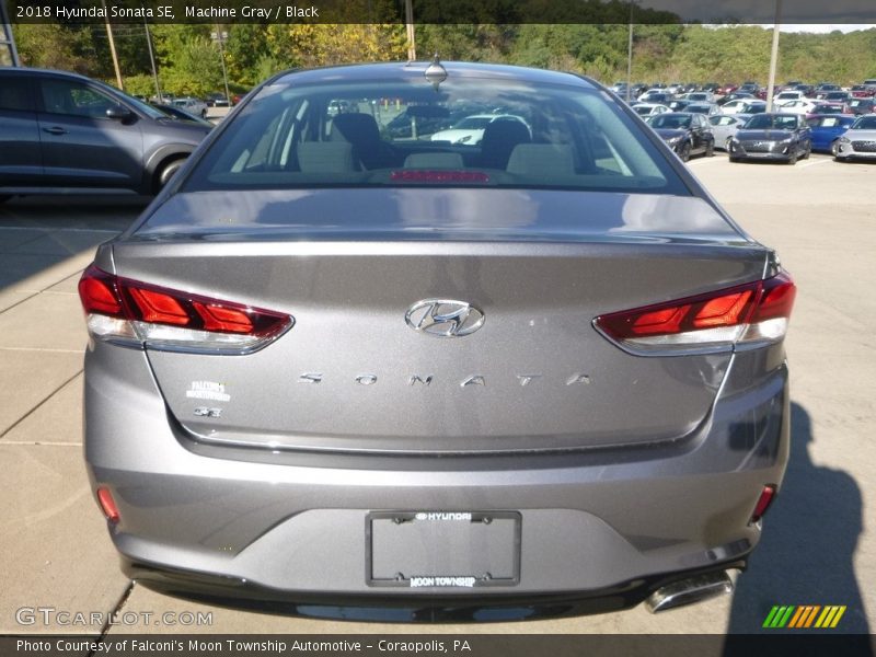Machine Gray / Black 2018 Hyundai Sonata SE