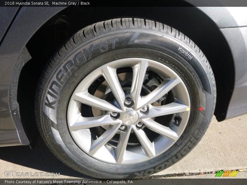 Machine Gray / Black 2018 Hyundai Sonata SE