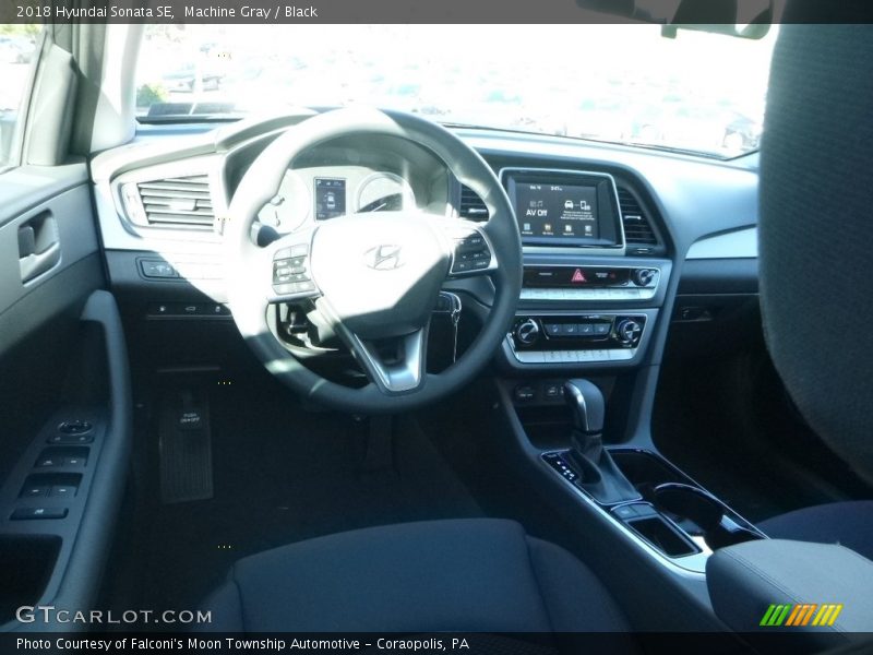 Machine Gray / Black 2018 Hyundai Sonata SE