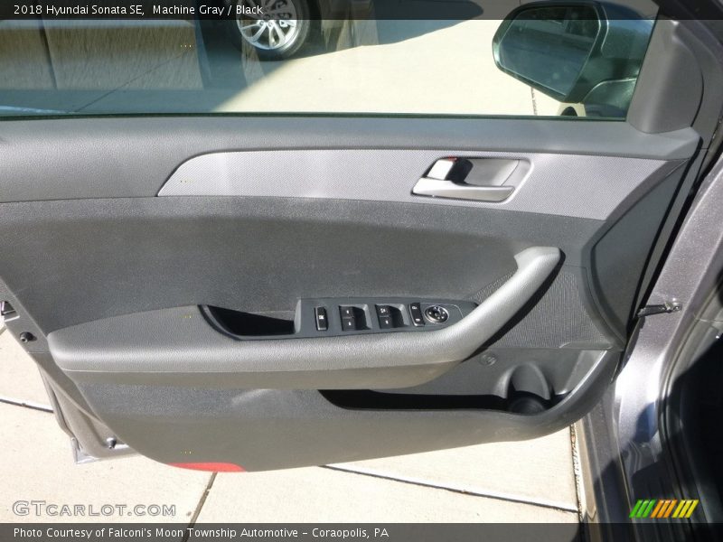 Machine Gray / Black 2018 Hyundai Sonata SE