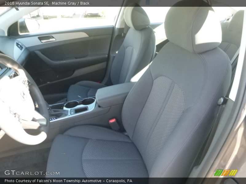 Machine Gray / Black 2018 Hyundai Sonata SE