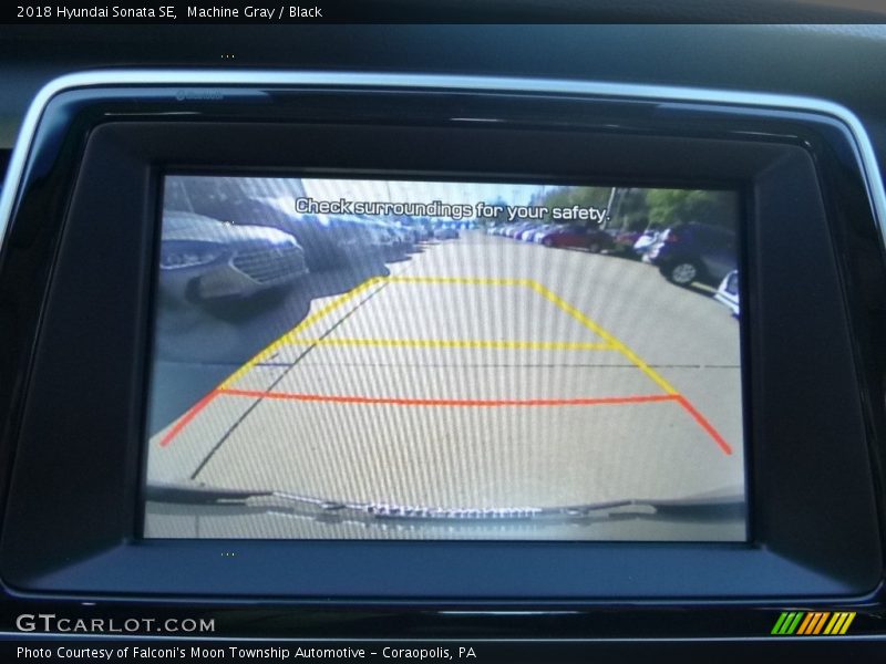 Machine Gray / Black 2018 Hyundai Sonata SE