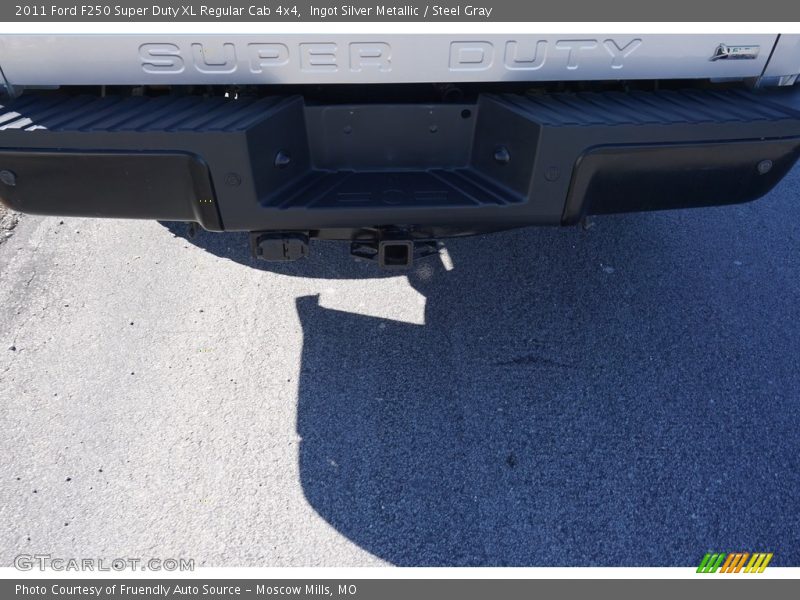 Ingot Silver Metallic / Steel Gray 2011 Ford F250 Super Duty XL Regular Cab 4x4