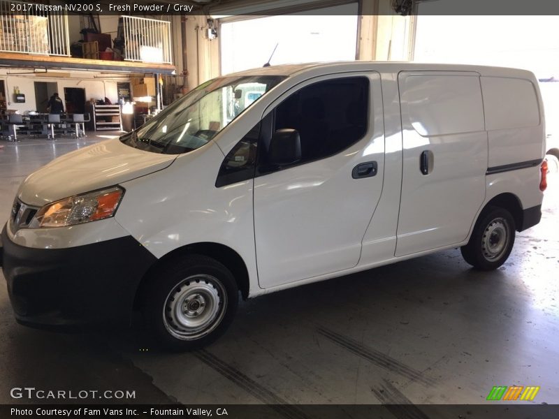 Fresh Powder / Gray 2017 Nissan NV200 S