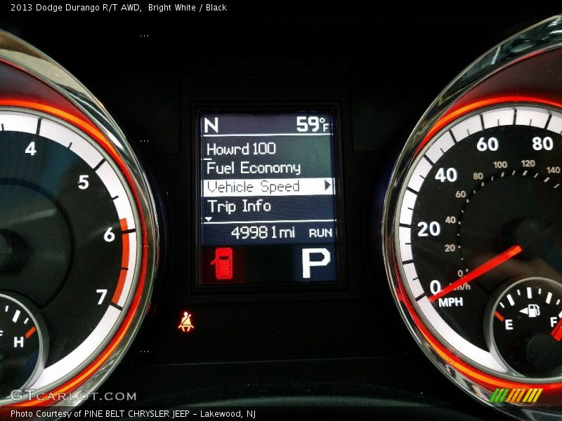 Bright White / Black 2013 Dodge Durango R/T AWD