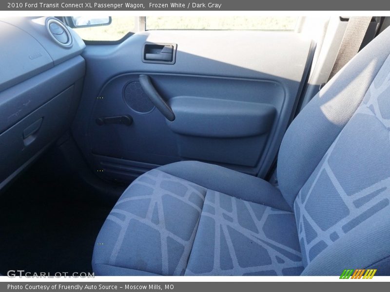 Frozen White / Dark Gray 2010 Ford Transit Connect XL Passenger Wagon