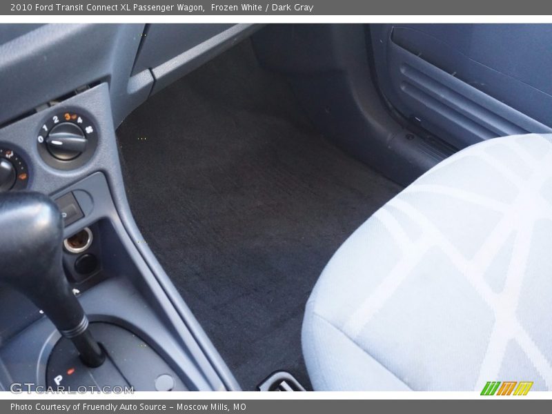 Frozen White / Dark Gray 2010 Ford Transit Connect XL Passenger Wagon