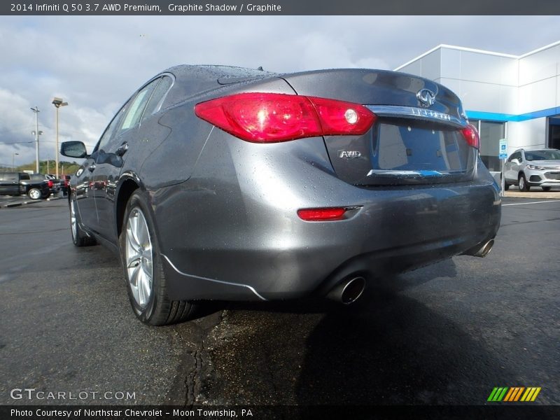 Graphite Shadow / Graphite 2014 Infiniti Q 50 3.7 AWD Premium