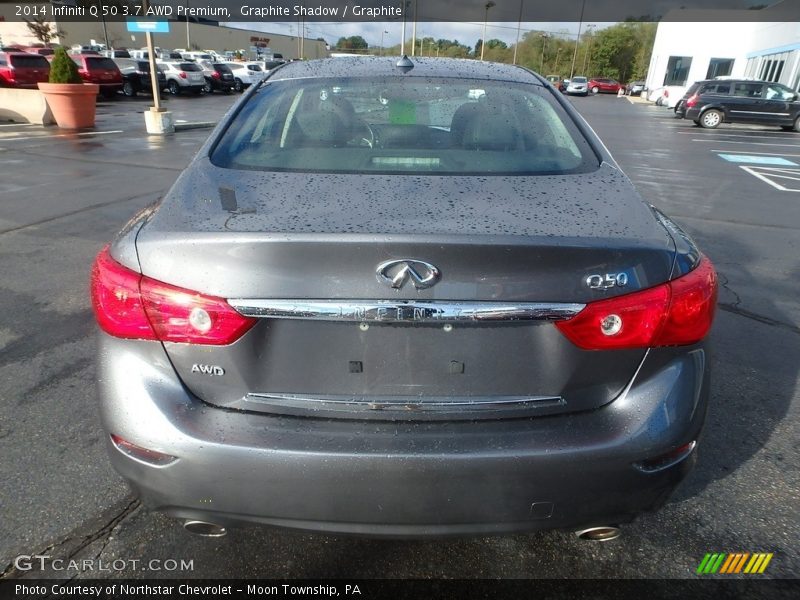 Graphite Shadow / Graphite 2014 Infiniti Q 50 3.7 AWD Premium