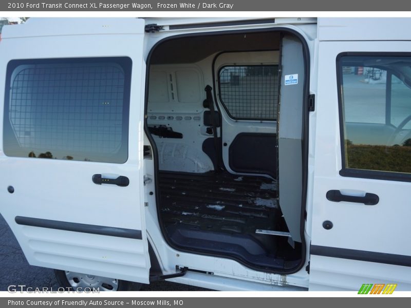 Frozen White / Dark Gray 2010 Ford Transit Connect XL Passenger Wagon