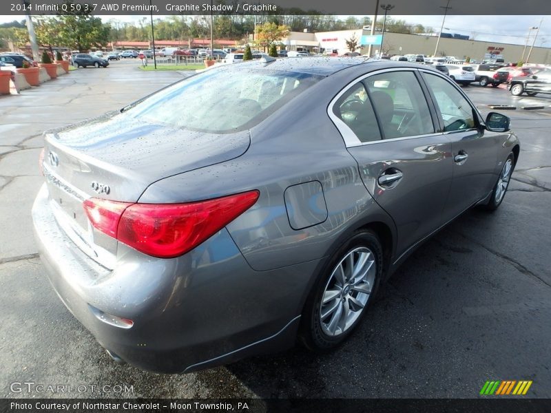 Graphite Shadow / Graphite 2014 Infiniti Q 50 3.7 AWD Premium