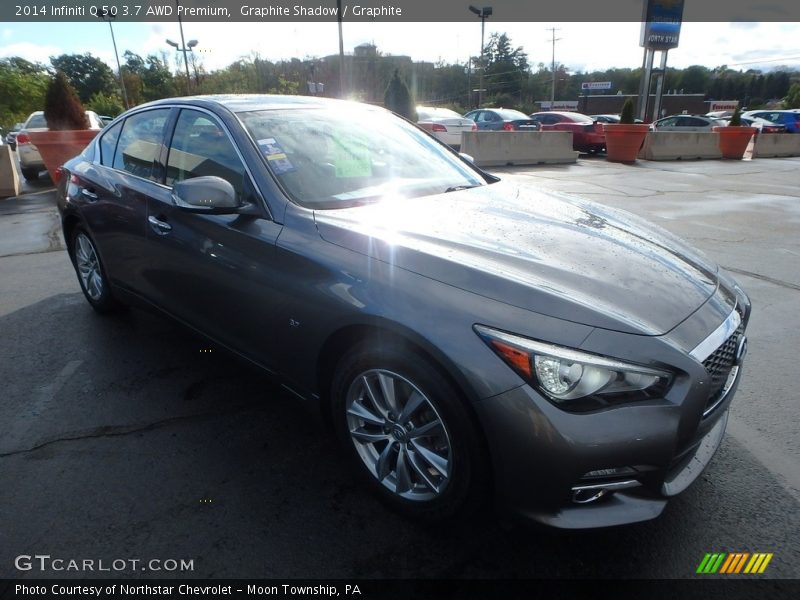 Graphite Shadow / Graphite 2014 Infiniti Q 50 3.7 AWD Premium