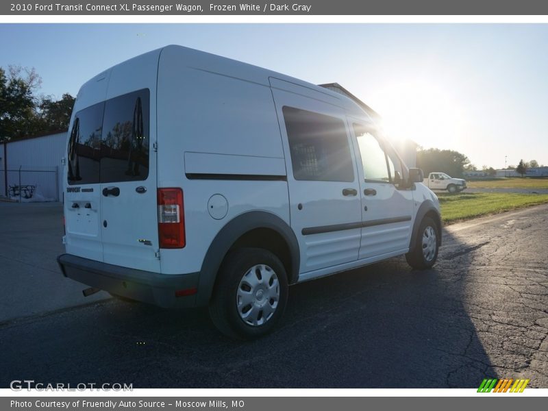 Frozen White / Dark Gray 2010 Ford Transit Connect XL Passenger Wagon