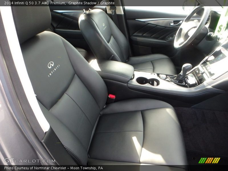 Graphite Shadow / Graphite 2014 Infiniti Q 50 3.7 AWD Premium
