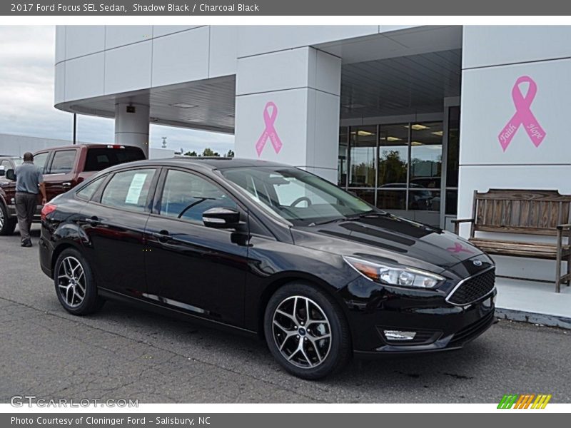 Shadow Black / Charcoal Black 2017 Ford Focus SEL Sedan