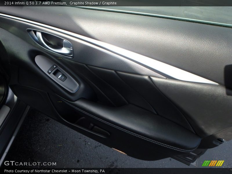 Graphite Shadow / Graphite 2014 Infiniti Q 50 3.7 AWD Premium