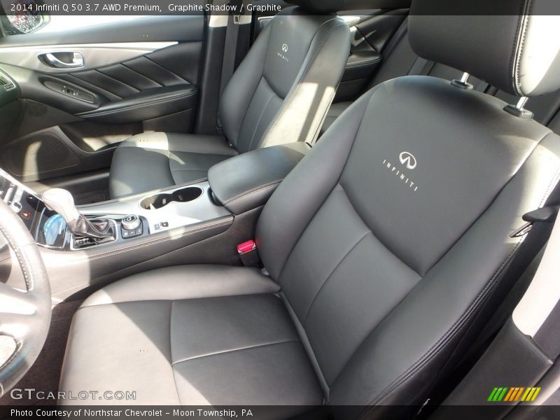 Graphite Shadow / Graphite 2014 Infiniti Q 50 3.7 AWD Premium