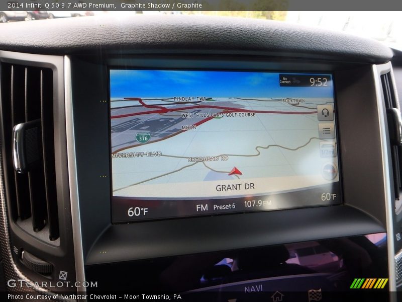 Graphite Shadow / Graphite 2014 Infiniti Q 50 3.7 AWD Premium