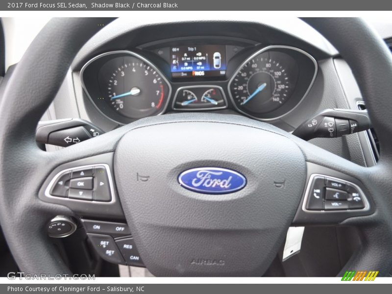 Shadow Black / Charcoal Black 2017 Ford Focus SEL Sedan