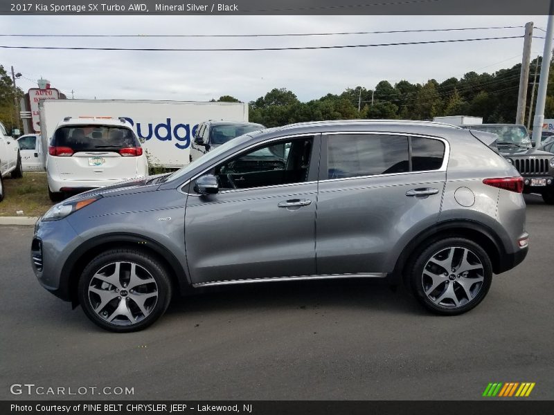  2017 Sportage SX Turbo AWD Mineral Silver