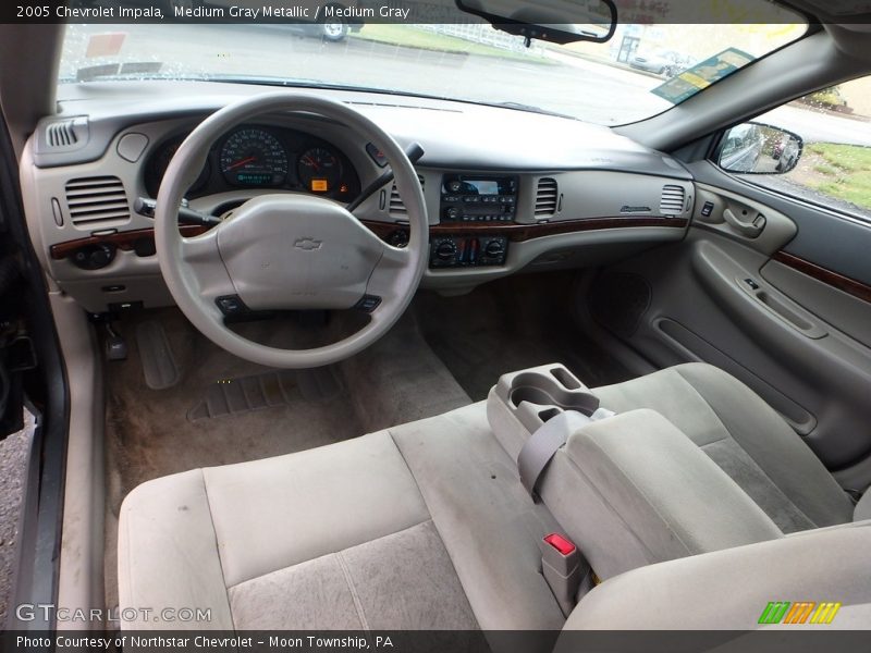 Medium Gray Metallic / Medium Gray 2005 Chevrolet Impala