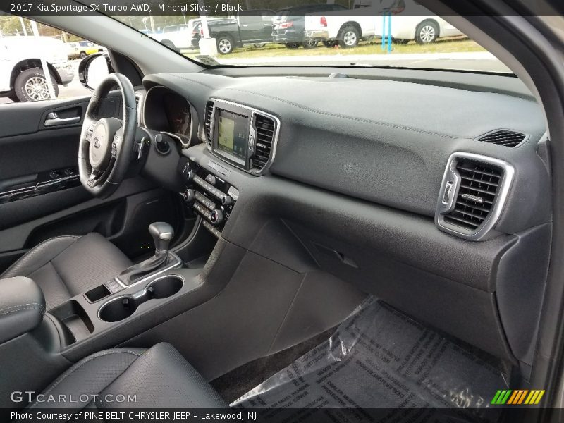 Mineral Silver / Black 2017 Kia Sportage SX Turbo AWD