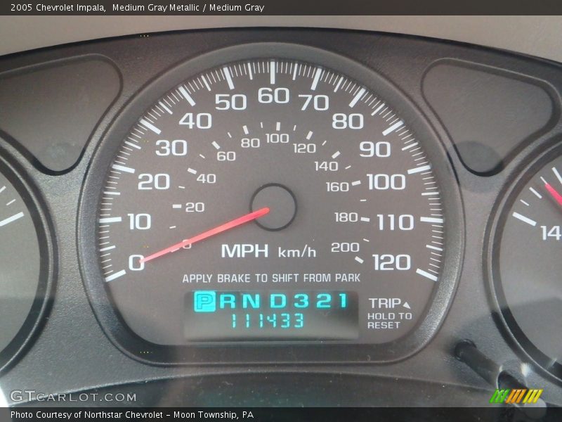 Medium Gray Metallic / Medium Gray 2005 Chevrolet Impala