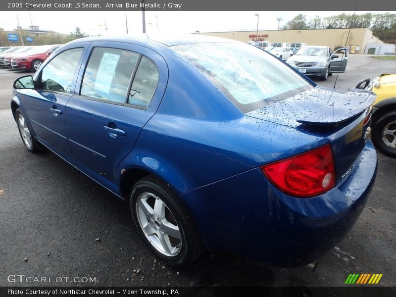 Arrival Blue Metallic / Gray 2005 Chevrolet Cobalt LS Sedan