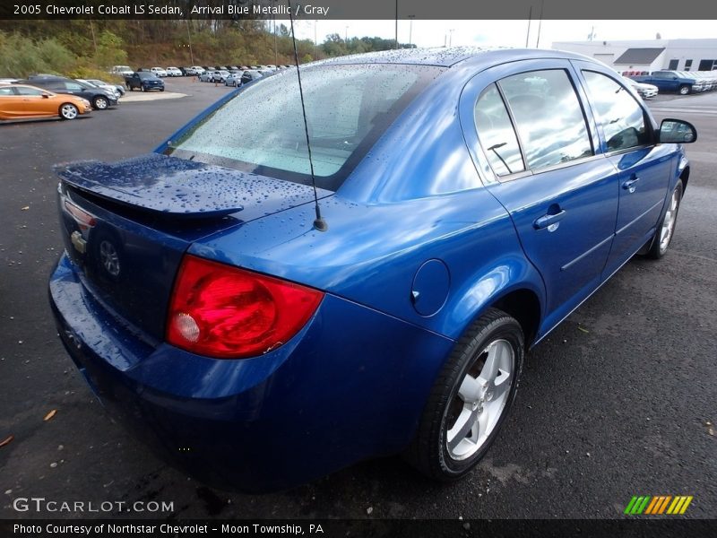 Arrival Blue Metallic / Gray 2005 Chevrolet Cobalt LS Sedan