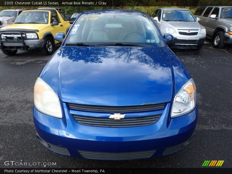 Arrival Blue Metallic / Gray 2005 Chevrolet Cobalt LS Sedan