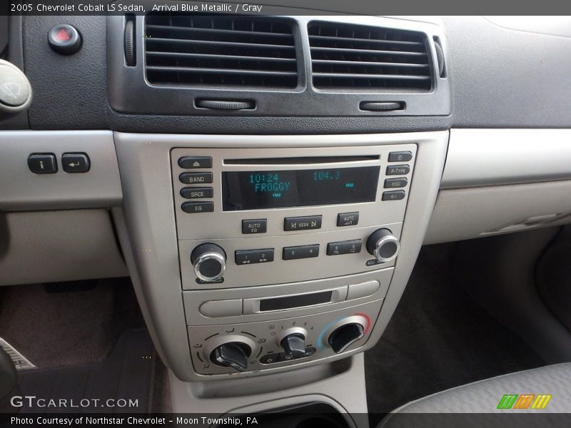Arrival Blue Metallic / Gray 2005 Chevrolet Cobalt LS Sedan
