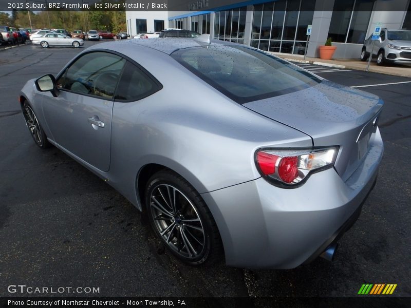 Ice Silver Metallic / Black 2015 Subaru BRZ Premium