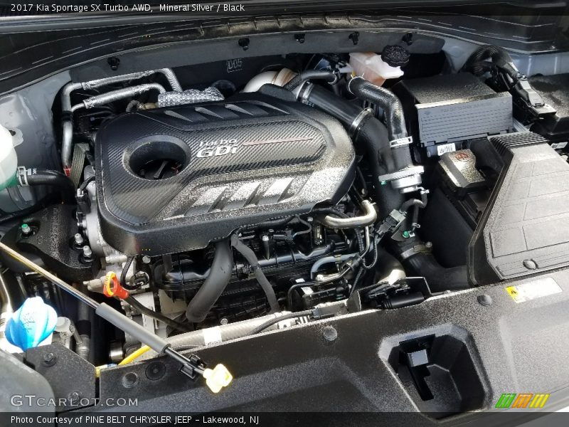 Mineral Silver / Black 2017 Kia Sportage SX Turbo AWD