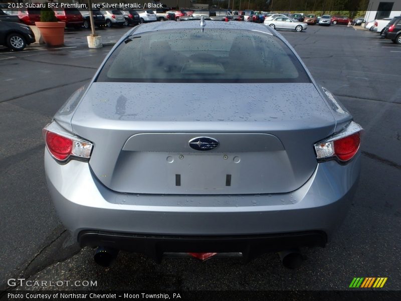 Ice Silver Metallic / Black 2015 Subaru BRZ Premium
