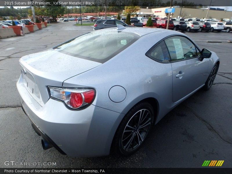 Ice Silver Metallic / Black 2015 Subaru BRZ Premium