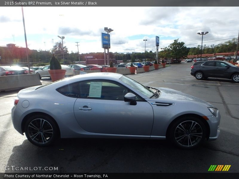 Ice Silver Metallic / Black 2015 Subaru BRZ Premium