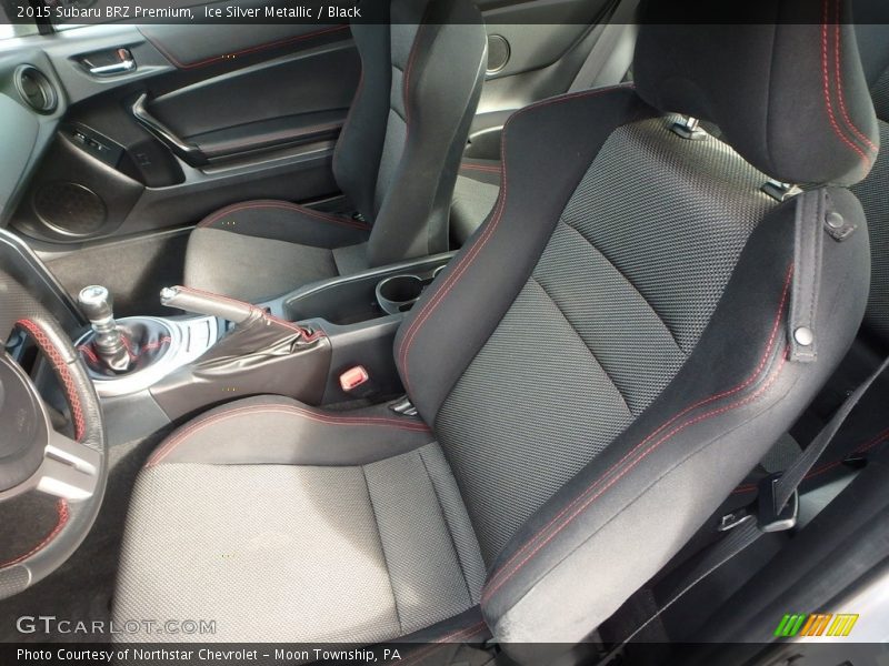 Ice Silver Metallic / Black 2015 Subaru BRZ Premium