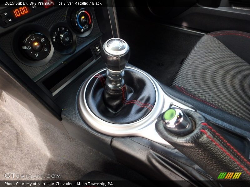 Ice Silver Metallic / Black 2015 Subaru BRZ Premium