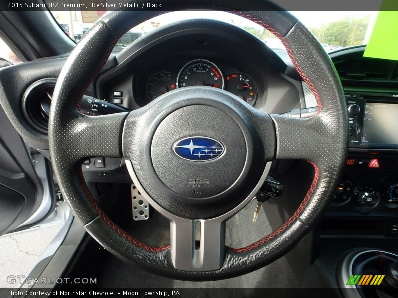 Ice Silver Metallic / Black 2015 Subaru BRZ Premium