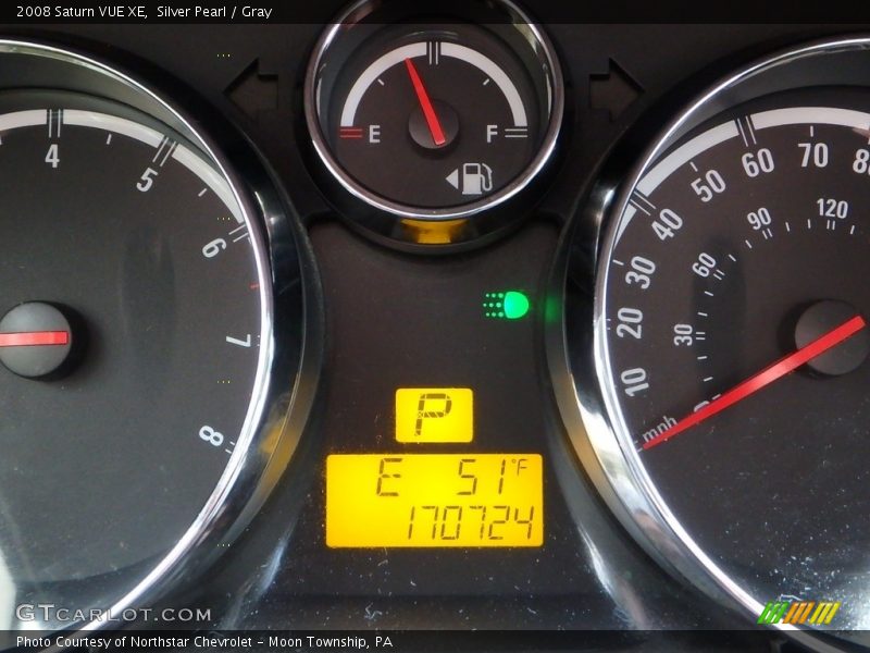 Silver Pearl / Gray 2008 Saturn VUE XE