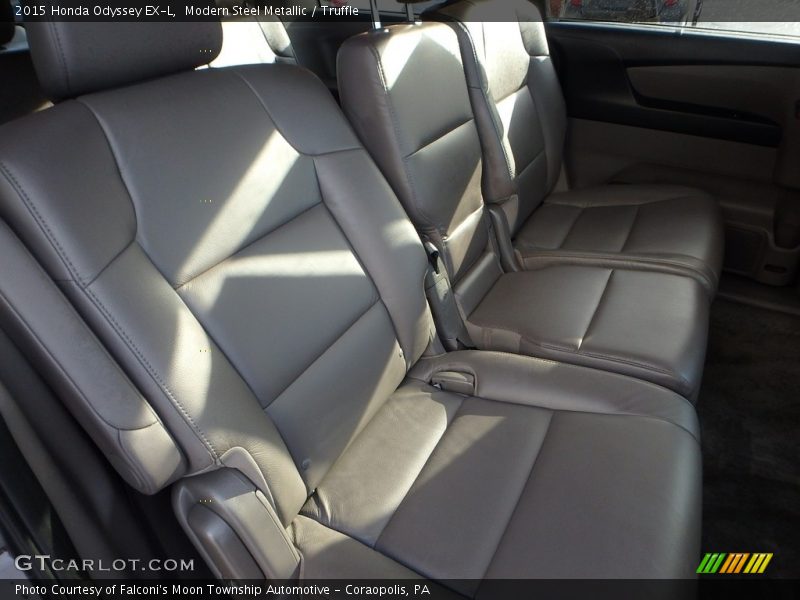 Modern Steel Metallic / Truffle 2015 Honda Odyssey EX-L