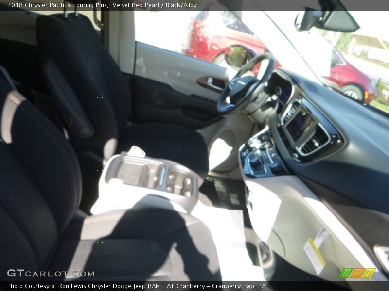 Velvet Red Pearl / Black/Alloy 2018 Chrysler Pacifica Touring Plus