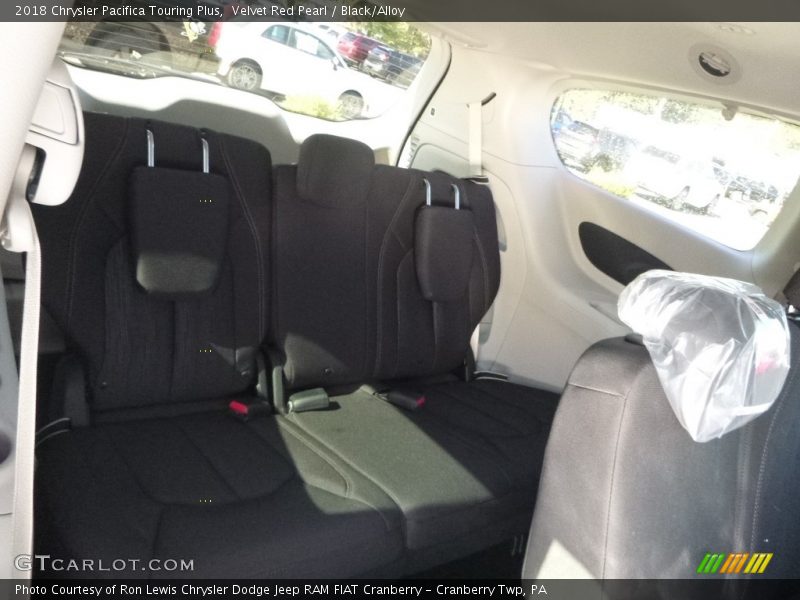 Velvet Red Pearl / Black/Alloy 2018 Chrysler Pacifica Touring Plus