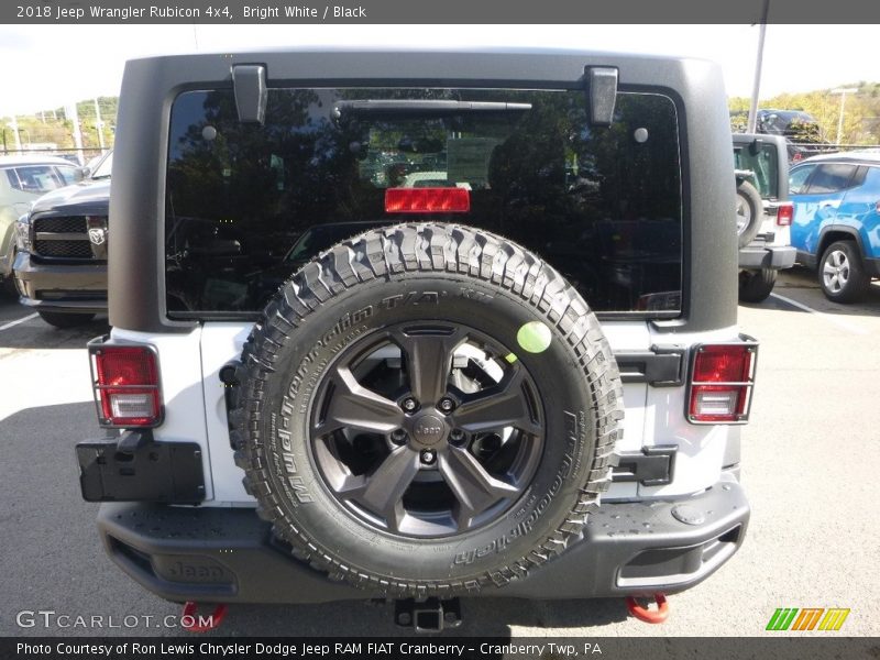 Bright White / Black 2018 Jeep Wrangler Rubicon 4x4