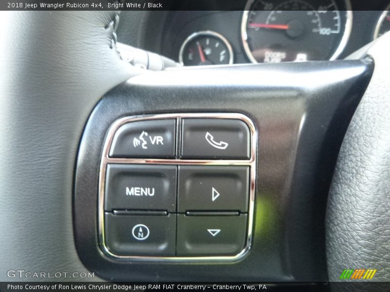Bright White / Black 2018 Jeep Wrangler Rubicon 4x4