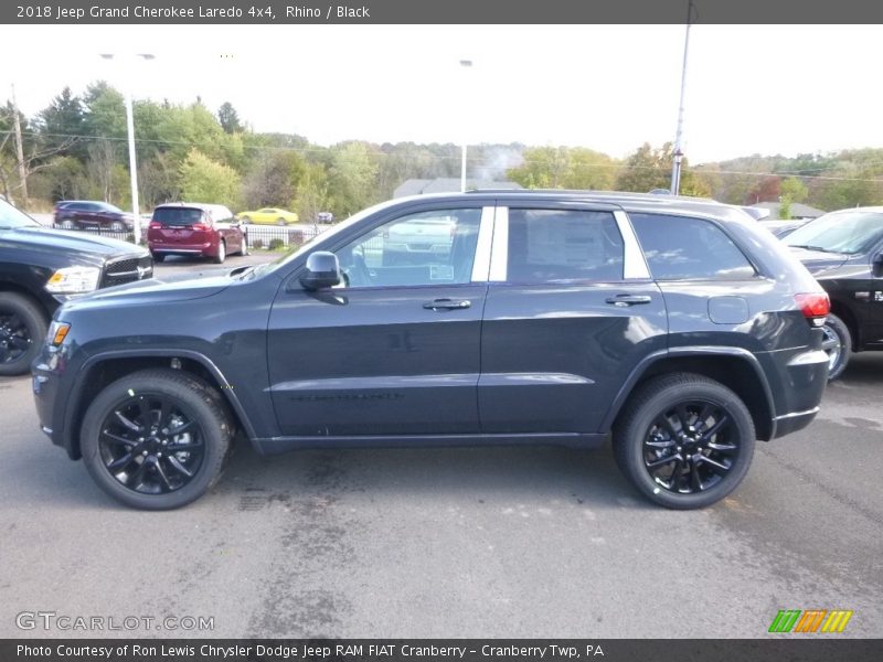 Rhino / Black 2018 Jeep Grand Cherokee Laredo 4x4